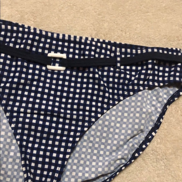 Carolina blues plaid bikini bottoms - Picture 2 of 3